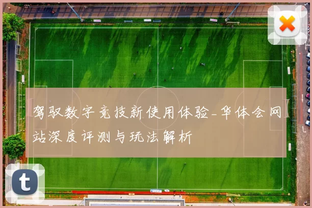 驾驭数字竞技新使用体验_华体会网站深度评测与玩法解析