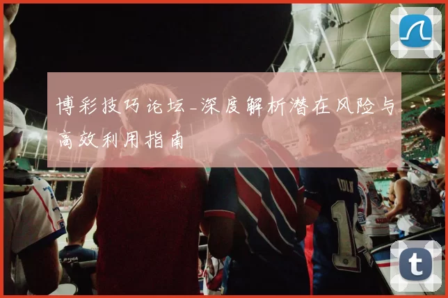 博彩技巧论坛_深度解析潜在风险与高效利用指南